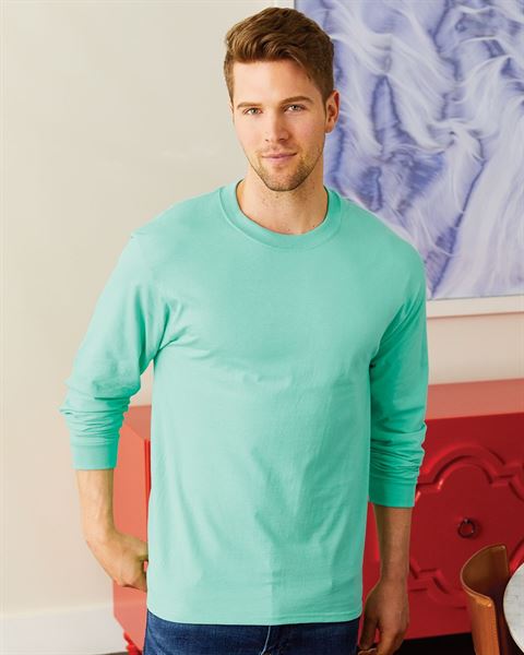 Hanes 5186 Beefy-T Long Sleeve T-Shirt