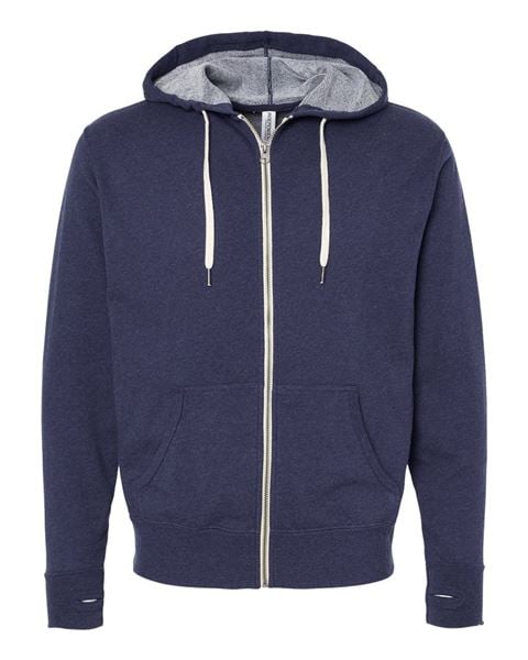 Independent Trading Co. PRM90HTZ Unisex French Terry Heathered Hooded ...