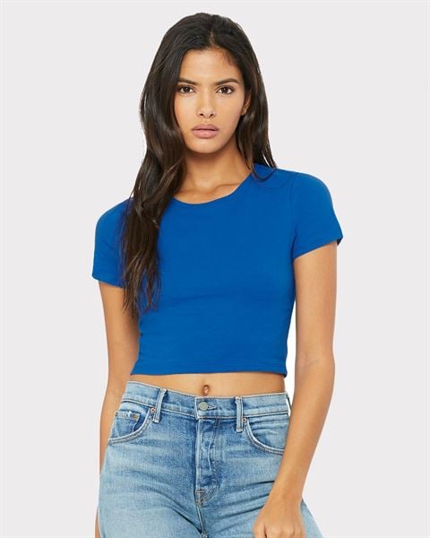 Bella + Canvas 6681 Women\\\'s Crop Tee