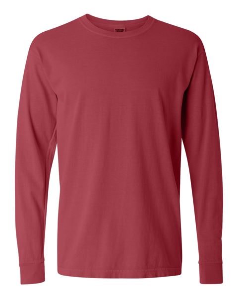 Comfort Colors 6014 Garment Dyed Heavyweight Ringspun Long Sleeve T-Shirt