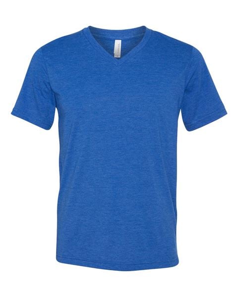 Bella + Canvas 3415 Unisex Triblend Short Sleeve V-Neck Tee