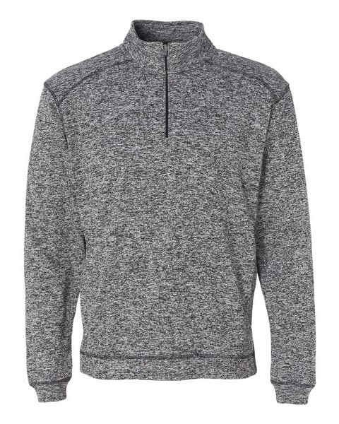 J. America 8614 Cosmic Fleece Quarter-Zip Pullover Sweatshirt