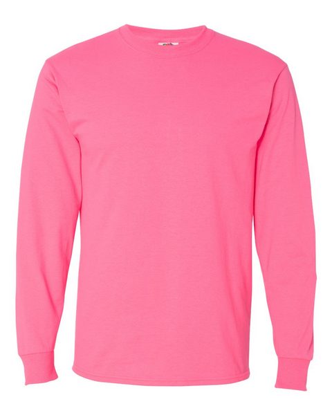 Fruit of the Loom 4930R HD Cotton Long Sleeve T-Shirt