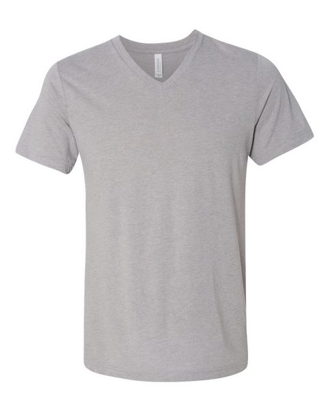 Bella + Canvas 3415 Unisex Triblend Short Sleeve V-Neck Tee
