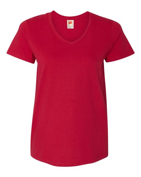 Hanes 5780 Women's V-Neck T-Shirt