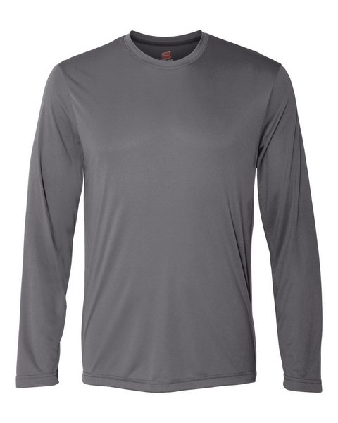 hanes dri fit long sleeve