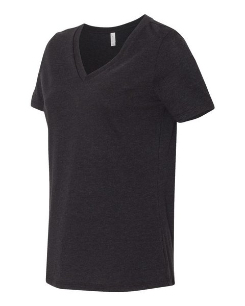 BELLA + CANVAS 6405CVC Women's Relaxed Heather CVC V-Neck Tee