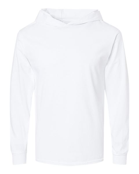 fruit of the loom men's hd cotton jersey hooded t shirt