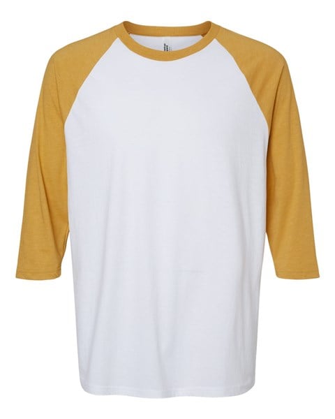American Apparel 2003CVC Unisex CVC Raglan Tee