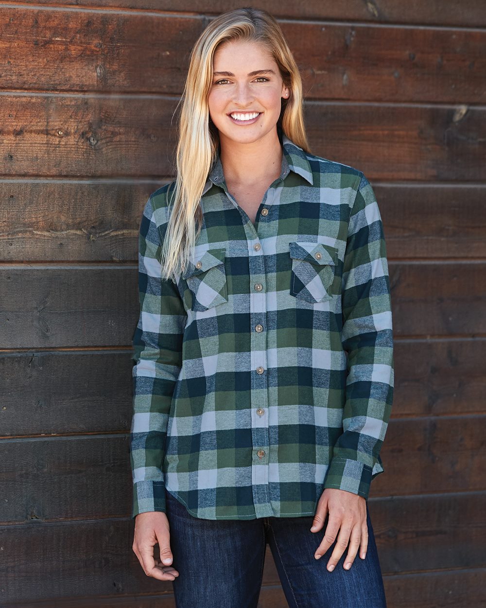 Weatherproof W164761 Vintage Women S Brushed Flannel Long Sleeve Shirt