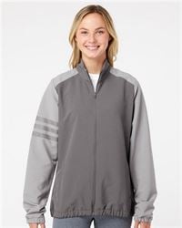 preview image of Adidas A268 Women's 3-Stripes Full-Zip Jacket