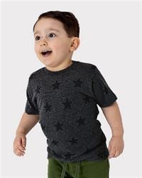 preview image of Code Five 3029 Toddler Star Print Tee