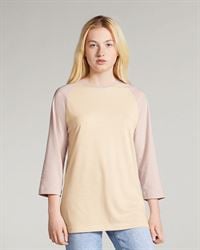 preview image of American Apparel 2003CVC Unisex CVC Raglan Tee