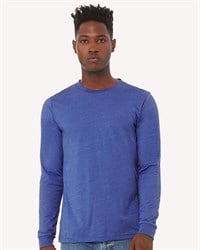 preview image of BELLA + CANVAS 3501CVC Heather CVC Long Sleeve Tee