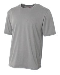 A4 N3381 Topflight Heather T-Shirt