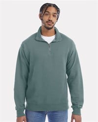 preview image of ComfortWash by Hanes GDH425 Garment-Dyed Quarter-Zip Sweatshirt