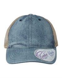 preview image of Infinity Her DAISY Women's Denim Mesh Back Cap