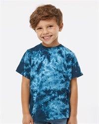 Dyenomite 330CR Toddler Crystal Tie-Dyed T-Shirt