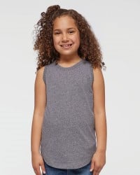 preview image of LAT 2692 Girls' Relaxed Fine Jersey Tank