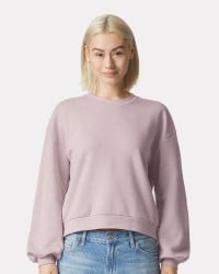 preview image of American Apparel RF494 ReFlex Women's Fleece Crewneck Sweatshirt