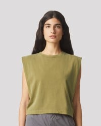 preview image of American Apparel 307GD Garment-Dyed Women's Heavyweight Muscle Tee