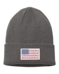 preview image of Columbia 205364 Columbia Tree Flag Cuffed Beanie