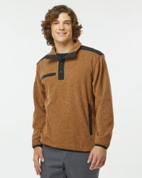 DRI DUCK 7353 Ranger Melange Fleece Pullover