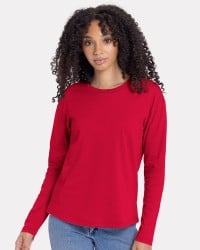 preview image of Next Level 3911 Women's Cotton Relaxed Long Sleeve T-Shirt