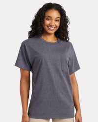 Hanes 5290P Essential-T Pocket T-Shirt