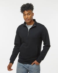 preview image of J. America 8717 Heavyweight Fleece Quarter-Zip Sweatshirt
