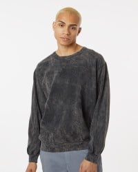 preview image of Dyenomite 845MW Premium Fleece Mineral Wash Crewneck Sweatshirt
