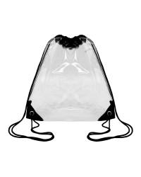 preview image of OAD OAD5007 Clear Drawstring Pack