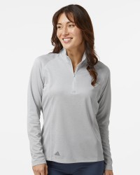 preview image of Adidas A594 Women's Space Dyed Quarter-Zip Pullover