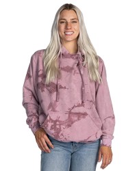 preview image of Dyenomite 854CSH Crush Tie-Dyed Hooded Sweatshirt