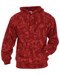 preview image of Badger 1275 Tie-Dyed Triblend Hooded Sweatshirt