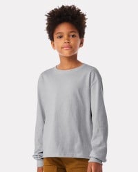 preview image of BELLA + CANVAS 3511Y Youth 6oz. Heavyweight Long Sleeve Tee
