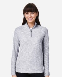 preview image of North End NE415W Women's Eclipse Jacquard Quarter-Zip Pullover