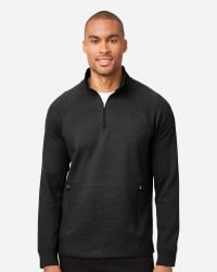preview image of North End NE200 Men's Rhythm Waffle Quarter-Zip Pullover