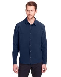 preview image of North End NE500 Men's Borough Stretch Performance Shirt