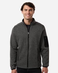 preview image of North End NE730 Men's Jasper Full-Zip Fleece Jacket