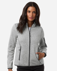 preview image of North End NE730W Women's Jasper Full-Zip Fleece Jacket
