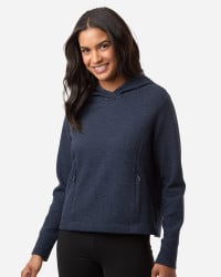 preview image of North End NE729W Women's Spirit Textured Hooded Pullover