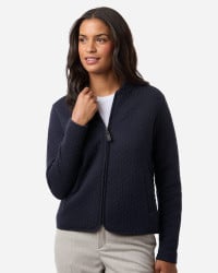 preview image of Devon & Jones DG740W Women's Berkeley Textured Full-Zip Jacket