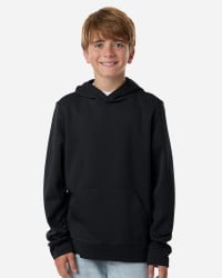 preview image of Team 365 TT400Y Youth Squad Hooded Tech Fleece Pullover