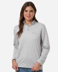 preview image of HUK H6130024 Women's Coldfront+ Quarter-Zip Pullover