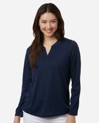 preview image of CORE365 CE108LW Women's Nova Performance Long Sleeve Pique Polo
