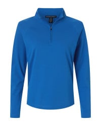 preview image of Devon & Jones DG402W Women's Seaton Pebble Textured Quarter-Zip Pullover