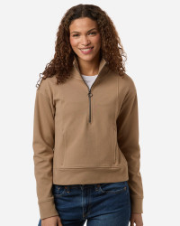 preview image of North End NE220W Women's Mantra Half-Zip Ottoman Pullover