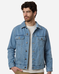 preview image of Harriton M75 Unisex Cooper Denim Jacket