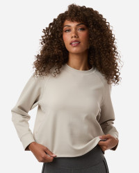 preview image of Adidas A1014 Women's Beyond Side-Snap Crewneck Sweatshirt